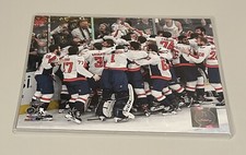 Washington Capitals Stanley Cup Champions On The Ice Celebration 8 X 10 Photo!