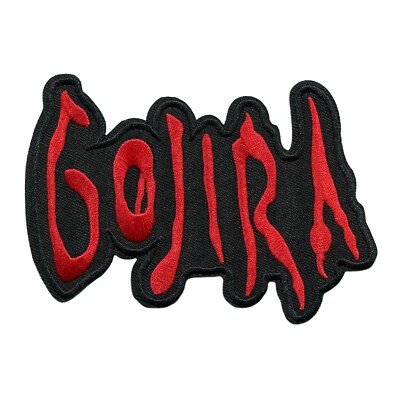 Gojira Band Embroidered Iron on Patch   Progressive Death Metal