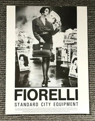 Rare Vintage 90's Original Vogue Magazine Ad Picture FIORELLI 1990's