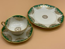 Thomas Prunkset Tasse Untertasse Teller Porzellan Elfenbein Service Prunk