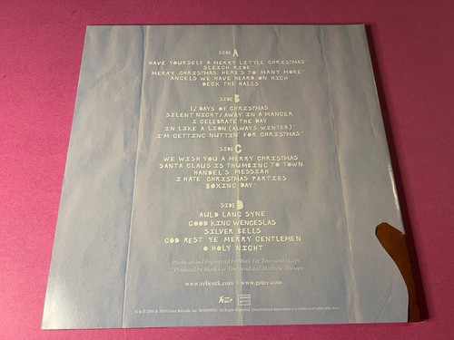 Relient K Let it Snow Baby / Reindeer 2LP Vinyl Red / Green CHRISTMAS XMAS Punk - Picture 3 of 5
