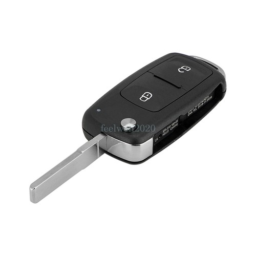 For VW Amarok 2010 2011 2012 - 2019 2020 2 Button Remote Flip Key Fob Shell Case - Picture 9 of 9