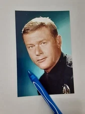 MARTIN MILNER, ADAM 12 TV SHOW AS PETE MALLOY, GLOSSY COLOR, 4X6 PHOTO 