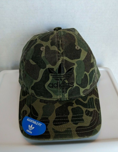adidas Originals Trefoil Mens Cap Camo Baseball Hat Camouflage for sale  online | eBay