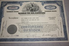 Sunray DX Oil Company 1965
