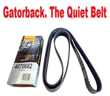 Serpentine Belt Poly-V The Quiet Belt Gatorback CONTINENTAL ELITE 4070682