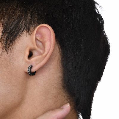 Vnox Viking Earrings for Men Boys,Hip Hop Punk Stainless Steel