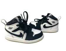 Nike Air Jordan 1 Mid Se TD White Black Multi-Color DN4322-100 Toddler Size 7C