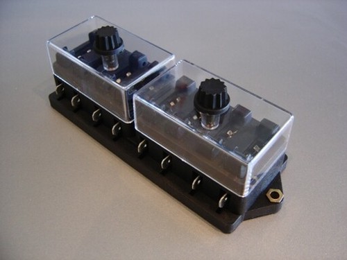 8 Way Blade Fuse Box 12v RACE RALLY KIT CAR - Picture 2 of 2