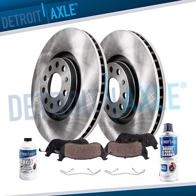12.28'' Front Disc Rotors Ceramic Brake Pads for Audi Q3 Quattro Passat Tiguan
