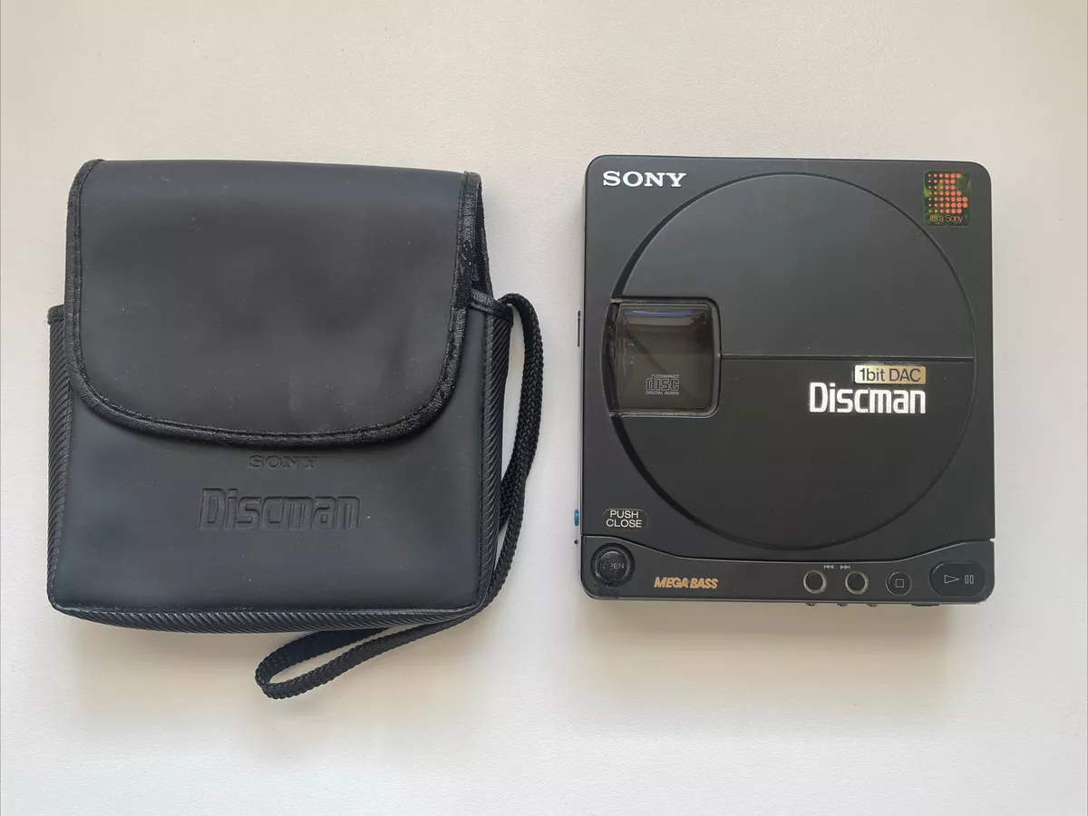 SONY 1bit DAC Discman D-99 Vintage Portable CD Player Walkman - Full Metal  Body