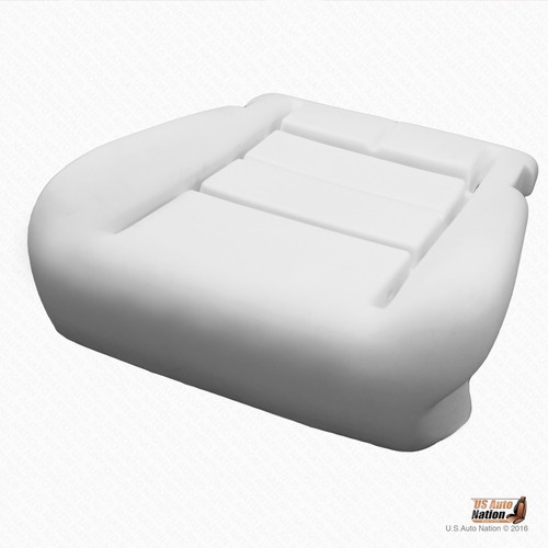 2002 2003 Ford Excursion Limited - Driver Bottom Vinyl Cover & Foam Cushion GRAY - Picture 7 of 12