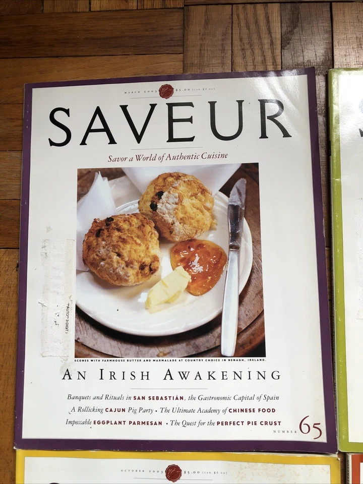 SAVEUR MAGAZINE LOT OF 8, 2003-2004, ISSUES NO. 65-71, 72 - Image 3 of 4