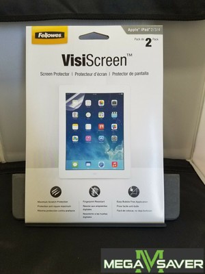 Fellowes VisiScreen Screen Protector for Apple iPad 2//3//4 2Packs