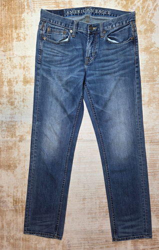 American Eagle Jeans Skinny Mens Size 30x30 Medium Wash - Picture 3 of 14