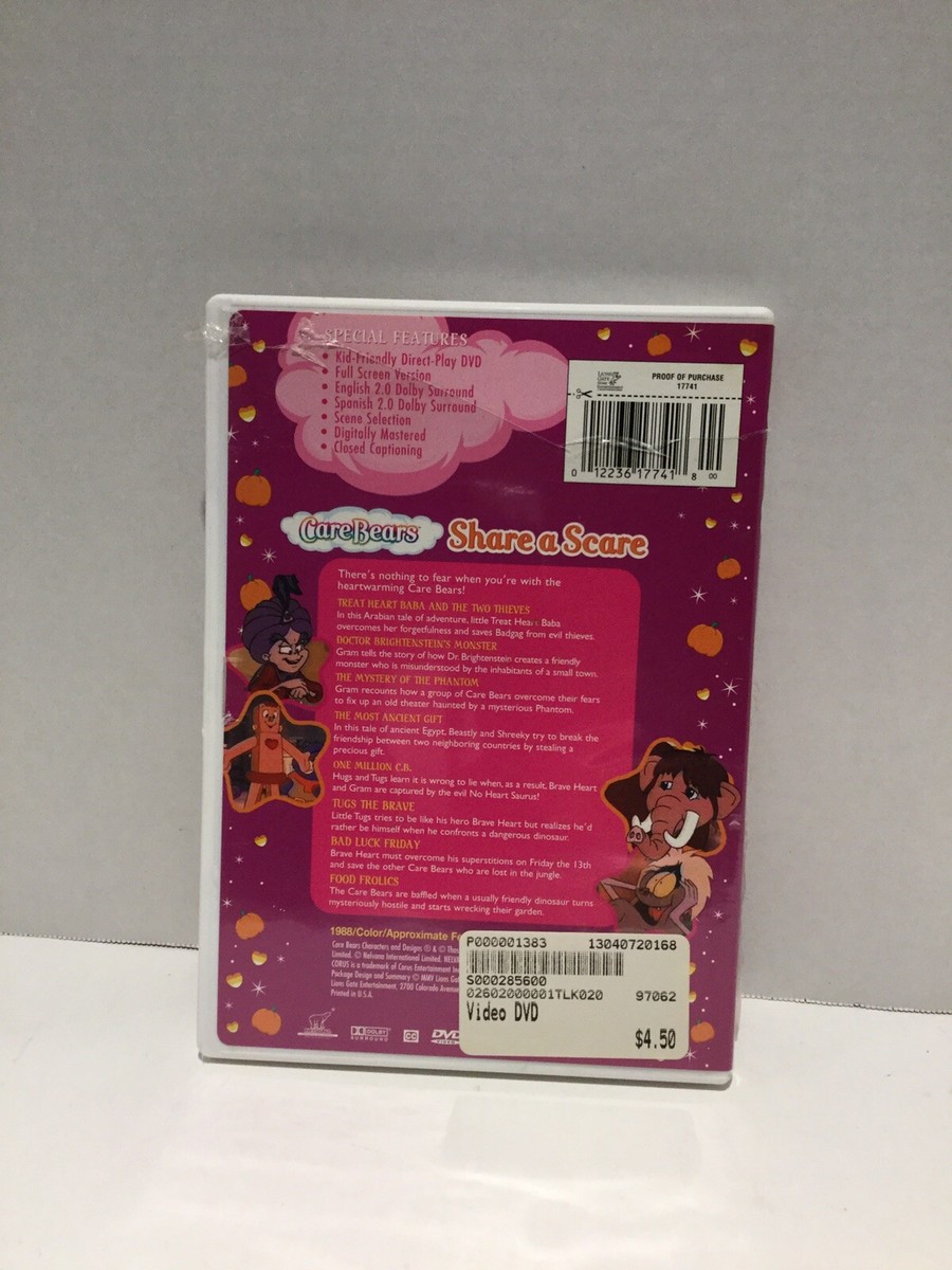 Care Bears - Bears Share a Scare DVD 12236177418 | eBay Care Bears - Bears Share a Scare DVD 12236177418 | eBay
