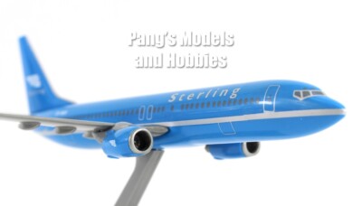 Boeing 737 737-800 Sterling Airlines - Blue - 1/200 Scale Model | eBay