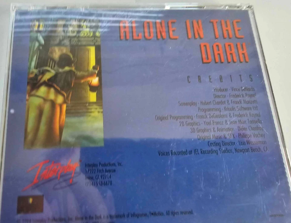 Alone in the Dark Panasonic 3DO 1993 Interplay New Sealed - Image 2 of 2