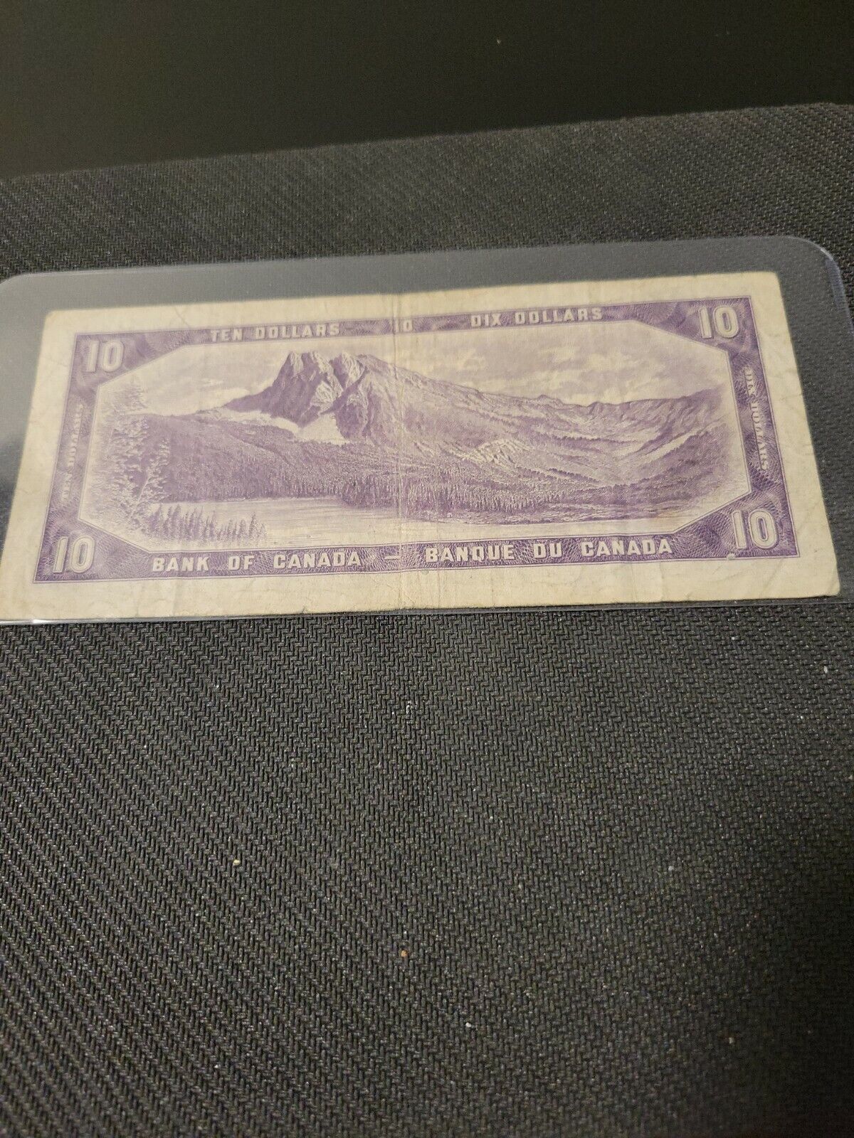 1954 Canadian Ten Dollar Note 