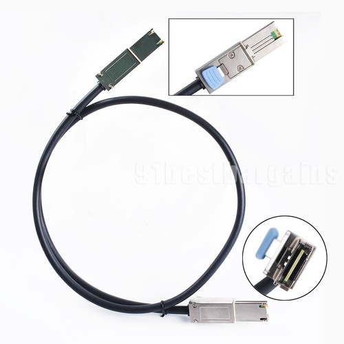 New 1M Mini SAS 26P SFF-8088 to SFF-8088 Data RAID Server Cable 6Gp/s - Picture 9 of 10
