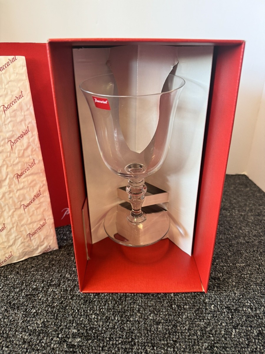 Baccarat VEGA 赤色 バカラ グラス ワイングラス ベガ スモールグラス レッド ペア