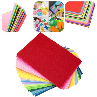 Filzstoff Heim 10/24 Farben Blatt DIY -Handwerk Filzstoff Sortierte Farbe