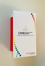 LifePharm Omega+++ 120-count. bottle.