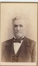 Washington Iowa~Sam Armstrong Photograh Art~Gentleman~Carte de Visite~c1875 CDV