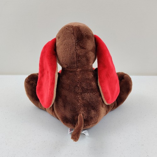 Ganz I Dig You Trixie the Brown Dog Puppy Plush Stuffed Animal Valentine - Picture 3 of 9