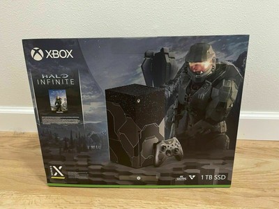 New Xbox Series X Halo Infinite Limited Edition Bundle w/ 2TB Drive