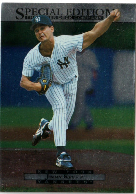 1995 (YANKEES) Upper Deck # 142  -  Special Edition   - Jimmy Key