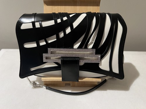 swarovski handbag leather