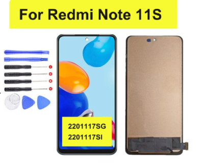 For Xiaomi Redmi Note 10S/11S Touch Screen Glass + LCD DISPLAY Assembly (TFT)
