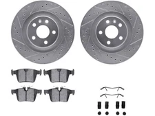 For 2018 Volvo XC60 Brake Pad and Rotor Kit Rear Dynamic Friction 65457VMYK