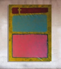 Mark Rothko Inspired  81” X 62” Extra Large,Abstract,XXL,Giant,48,60,72,84,36