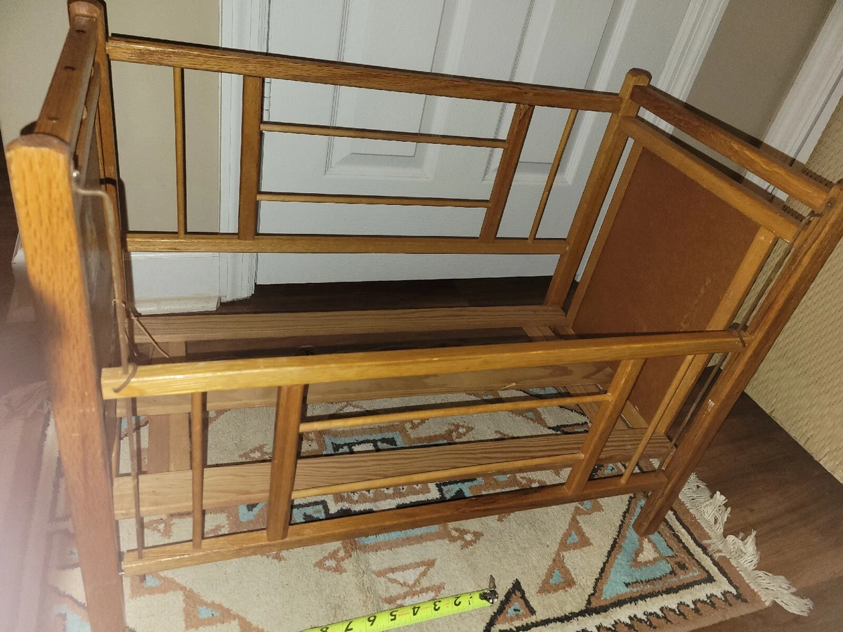 Vintage baby bed top