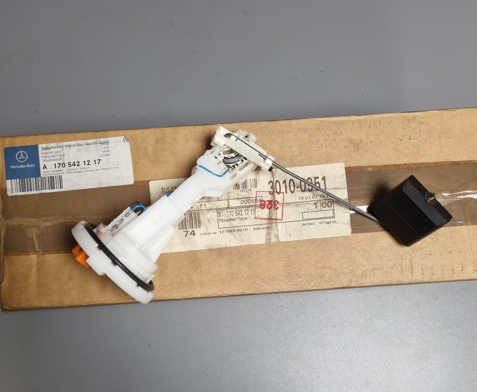 Jauge d'essence Mercedes A 170 542 12 17 à haute précision pour flotteur de carburant