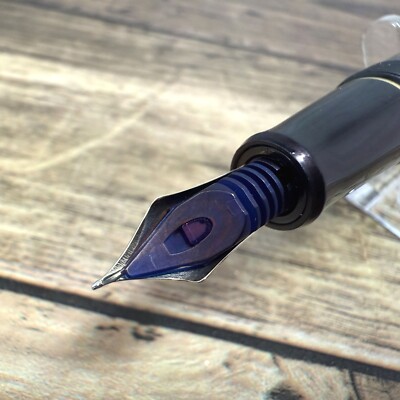 EUC] PILOT CUSTOM74 14k-585 GOLD NIB:F FOUNTAIN PEN VINTAGE