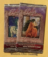 Bella Sara 2 x Ancient Lights Booster Pack NEW TCG CCG Horse Trading Cards