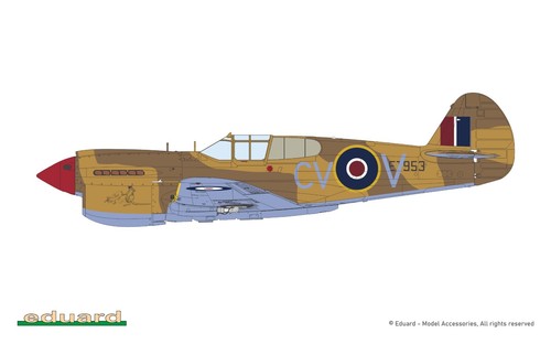 EDUARD 1/48 P-40E WARHAWK ROYAL CLASS Ltd Edition Dual Combo (2 kits) R0023 kit - Picture 15 of 24
