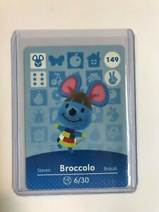Broccolo # 149 Animal Crossing Amiibo Card Horizons FREE TRACKING NEVER SCANNED | eBay
