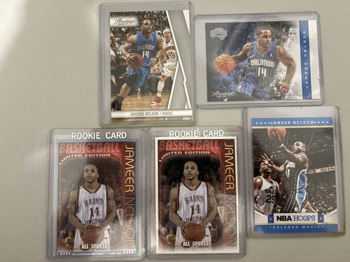 Jameer Nelson - HUGE 40 Card Lot Mostly Rookies - St. Joseph's Orlando Magic