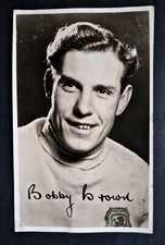 Bobby Brown Rangers FC Scotland 1951 Evening Citizen Autograph Club Trade Card