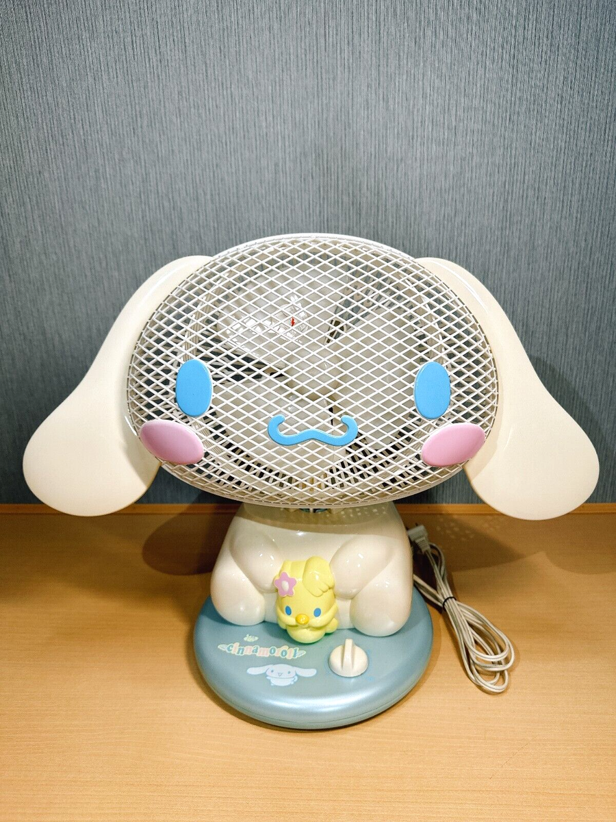 新品！サンリオシナモロール パーソナル扇風機 DPM-186SD Sanrio Cinnamoroll Personal Electric Fan 2004 DPM-186SD