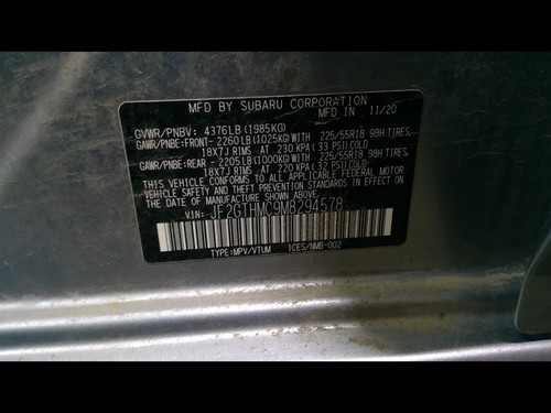 Communication Telematics Control Module Fits 20-23 XV CROSSTREK 86229FL140 - Picture 10 of 12