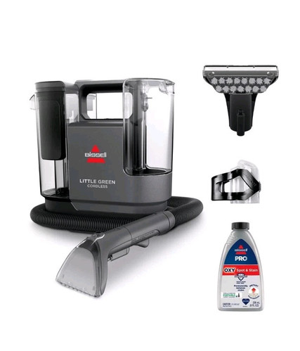 BISSELL 3682 Pulitore profondo portatile senza fili Little Green - Foto 1 di 7