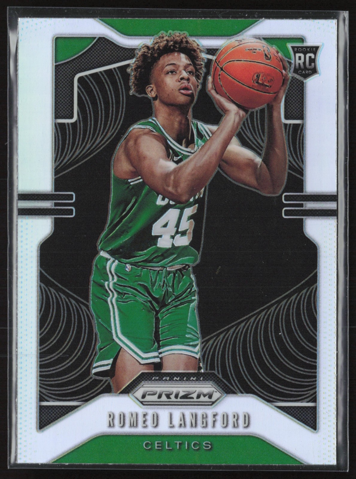 2019-20 Panini Prizm Romeo Langford Prizms Silver Boston Celtics #260 RC