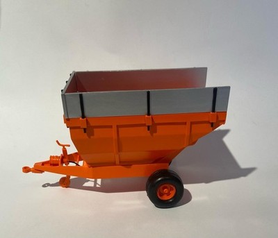 MODELAGRISYSTEM - 1 axle trailer TOMAR orange - 1/32 - CWTOMAR