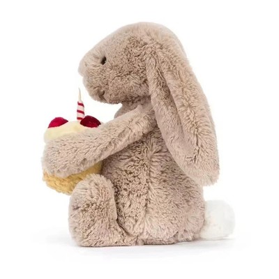  Bashful beige Bunny ぬいぐるみ Bashful Beige Bunny Medium – kiddywampus