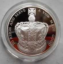 2013 Queen’s Diamond Jubilee 60th Five Pound £5 SILVER PROOF Case and COA